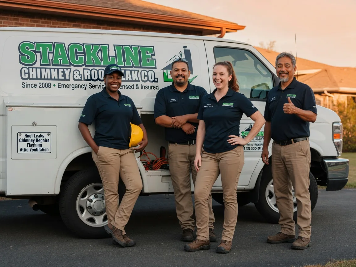Chimney flashing repair company in Carson, VA